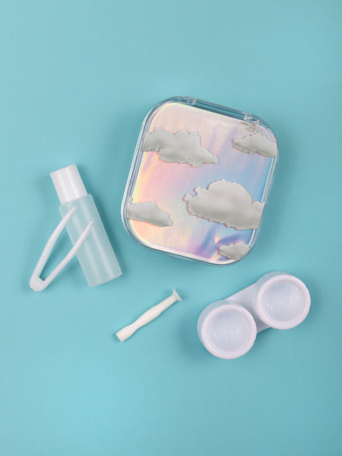 Contact Lens Case - Iridescent Cloud