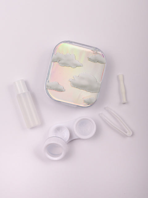 Contact Lens Case - Iridescent Cloud