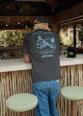 Cosmic Con - Recycled Heavy Weight Boxy Fit Tee | Stone Black-Image 2