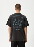 Cosmic Con - Recycled Heavy Weight Boxy Fit Tee | Stone Black-Image 4