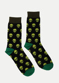Cosmic Crew Socks | Alien Heads-Image 1
