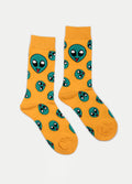 Cosmic Crew Socks | Alien Heads-Image 1