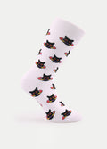 Cosmic Crew Socks | Cosmic Galaxy Cat-Image 2