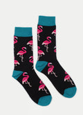 Cosmic Crew Socks | Flamingos-Image 1
