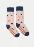 Cosmic Crew Socks | Milky Stars-Image 1