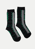Cosmic Crew Socks | Nice Check Pattern-Image 1