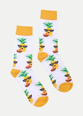 Cosmic Crew Socks | Party Pineapples-Image 1