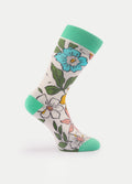 Cosmic Crew Socks | Pastel Floral-Image 2