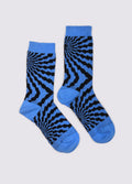 Cosmic Crew Socks | Psychedelic Optic-Image 1