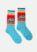 Cosmic Crew Socks | Rainbow Cat-Image 1