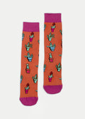 Cosmic Crew Socks | Succulents-Image 1