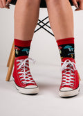 Cosmic Crew Socks | Toadstool Mushrooms-Image 4
