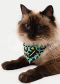 Cosmic Pets Bandana | Green Leopard-Image 2