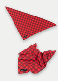 Cosmic Pets Bandana | Red Plaid-Image 3