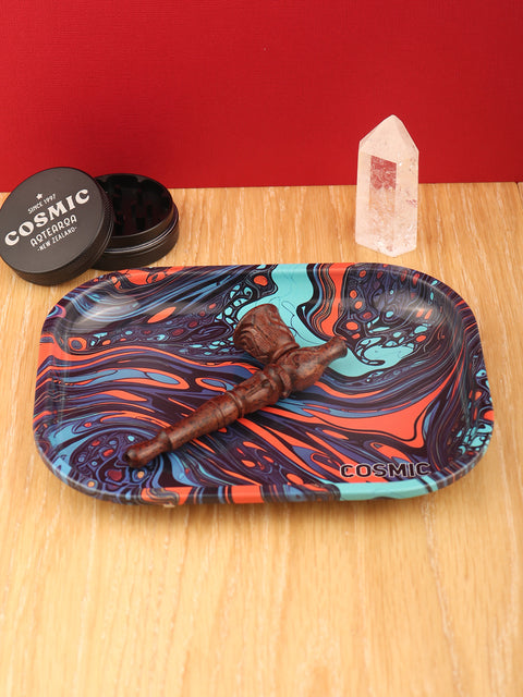 Cosmic Rolling Tray metal 18 x 14 cm