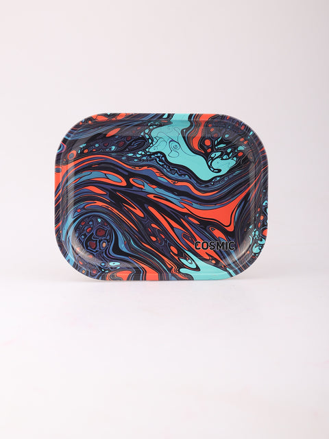 Cosmic Rolling Tray metal 18 x 14 cm