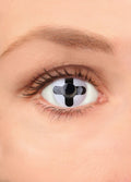 Costume Contact Lenses | Black Cross-Image 1