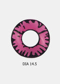 Costume Contact Lenses | Enchanted Pink-Image 2
