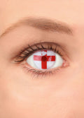 Costume Contact Lenses | Red Cross-Image 1