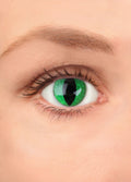 Costume Contact Lenses | Snake Eyes Green-Image 1