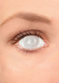 Costume Contact Lenses | White Mesh-Image 1