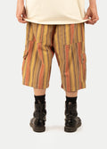 Cotton Cargo Shorts | Sage-Image 4