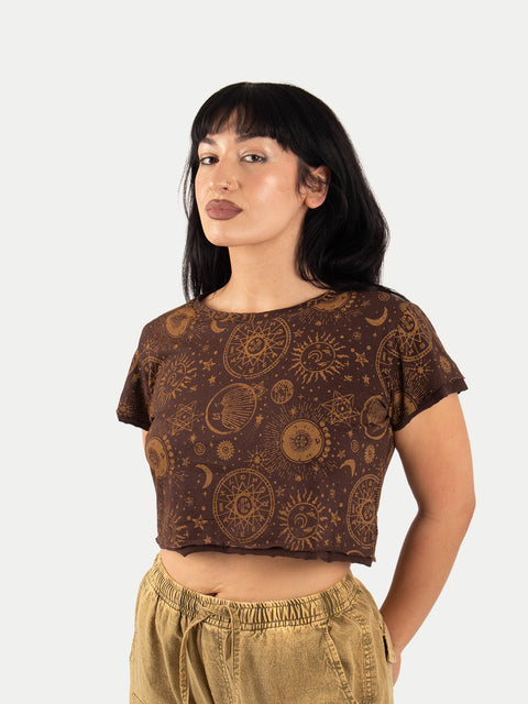 Cotton Celestial Crop Tee