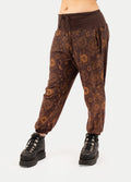 Cotton Celestial Jersey Lounge Pants | Brown-Image 1