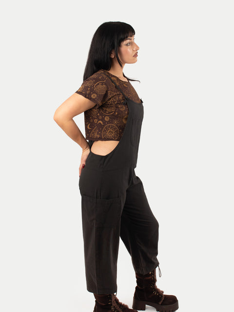 Cotton Flower Overalls