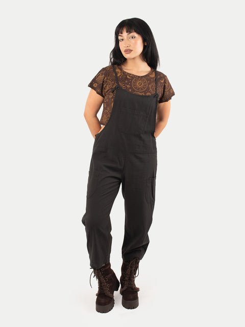 Cotton Flower Overalls