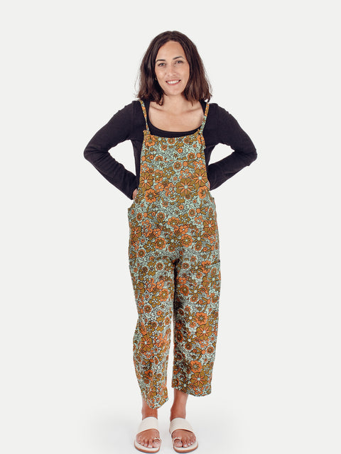 Cotton Flower Overalls