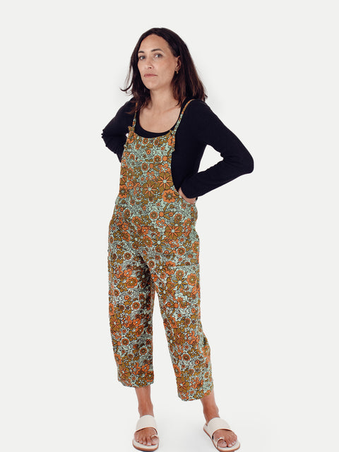 Cotton Flower Overalls