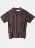 Cotton Homespun Camp Shirt | Agate Stripe-Image 1