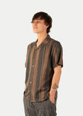 Cotton Homespun Camp Shirt | Agate Stripe-Image 2