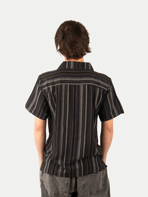 Cotton Homespun Camp Shirt