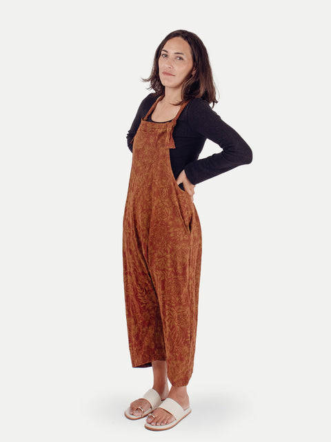 Cotton Jersey Overalls