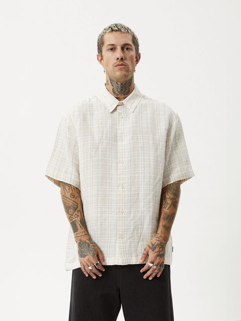 Criss Cross - Hemp Short Sleeve Shirt