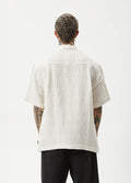 Criss Cross - Hemp Short Sleeve Shirt | Taupe-Image 3