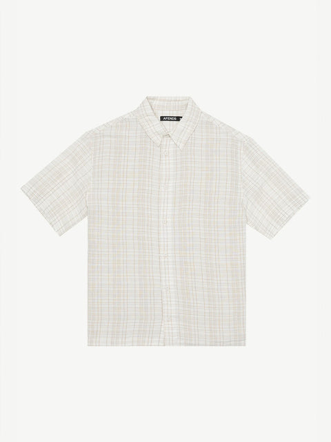 Criss Cross - Hemp Short Sleeve Shirt
