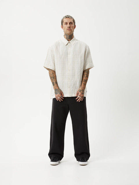 Criss Cross - Hemp Short Sleeve Shirt