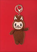 Crochet charm - Large | Brown Lafufu-Image 1