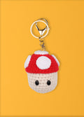 Crochet charm - Small | Toadstool-Image 1