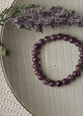 Crystal Bead Bracelet | Amethyst-Image 1