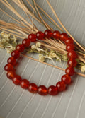 Crystal Bead Bracelet | Carnelian-Image 1