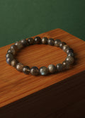Crystal Bead Bracelet lux | Labradorite-Image 1