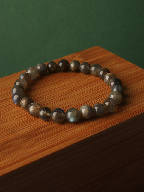 Crystal Bead Bracelet lux