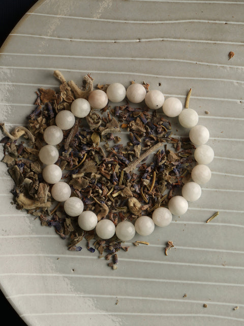 Crystal Bead Bracelet lux