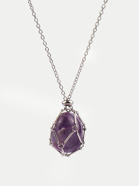 Crystal Cage Necklace