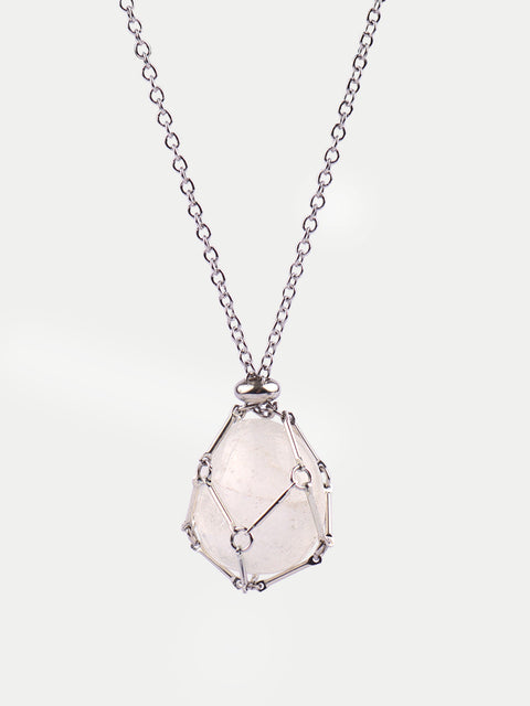 Crystal Cage Necklace