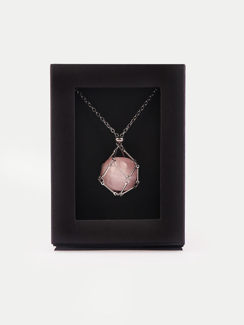 Crystal Cage Necklace